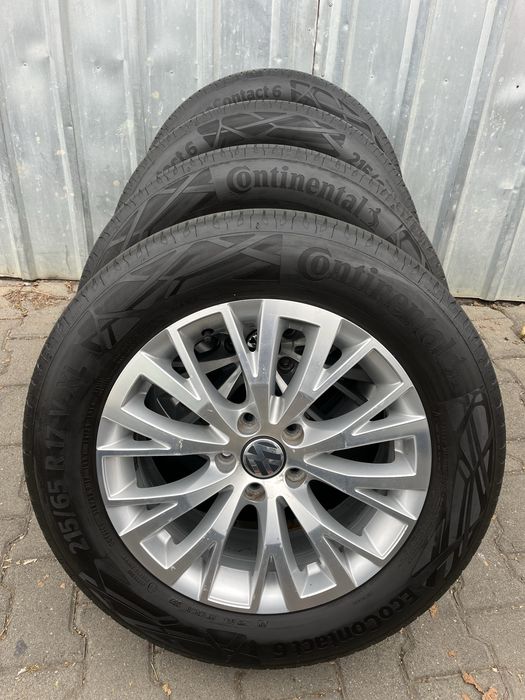 Jante aliaj 5x112mm, 215/65 R17 DOT 2022! VW Tiguan Audi Q3 Seat Skoda