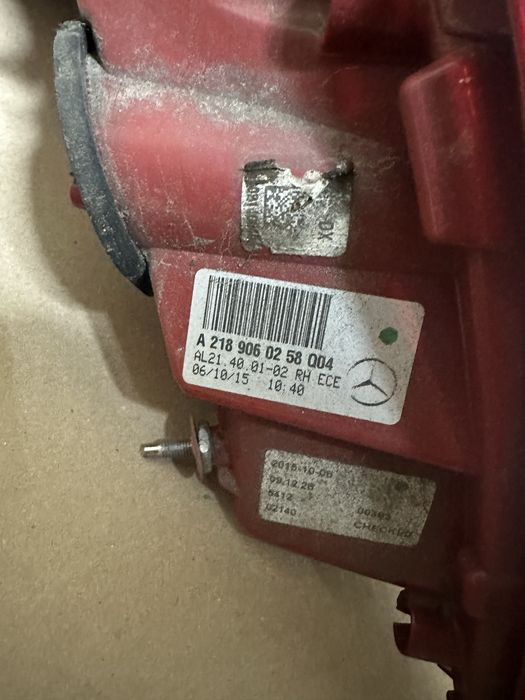 Stop / Tripla / Lampa CLS 218 W218 C218 Stopuri stanga dreapta