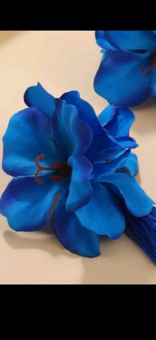 Cercei,sandale-albastre