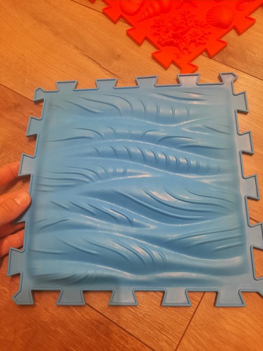 Модулен килим за игра Ortho Puzzle - микс море