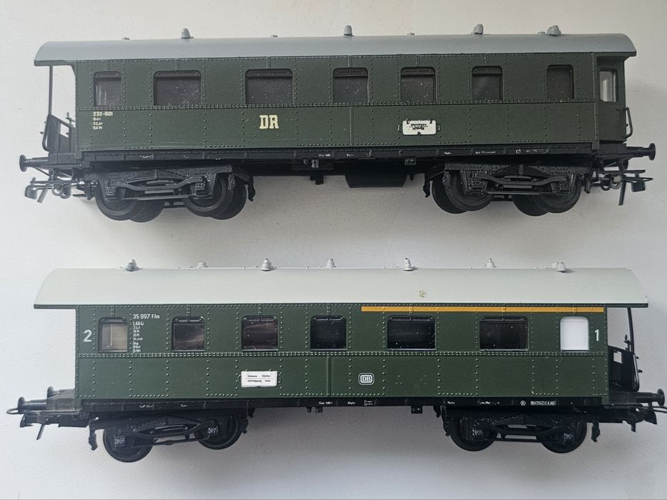 Вагоны 1:87 4-х осные.