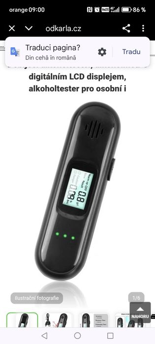 Vând etilotest reîncărcabil