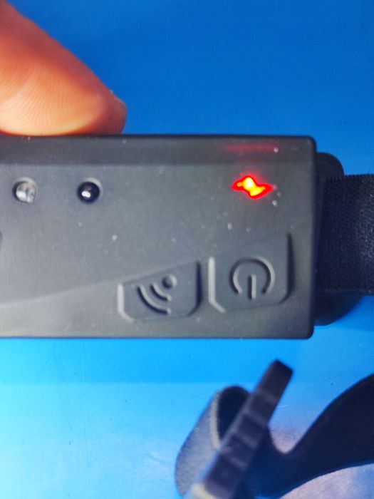 Lanternă frontală LED 350LM USB-C, senzor mișcare, 5 moduri lumină