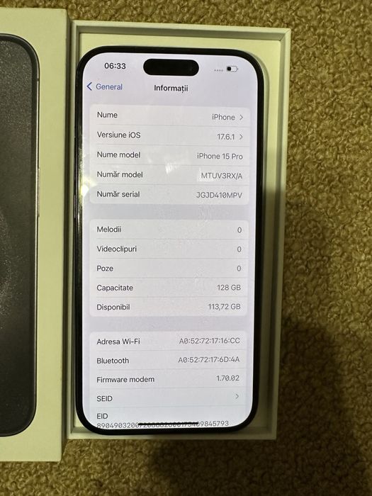 iPhone 15 Pro 128Gb