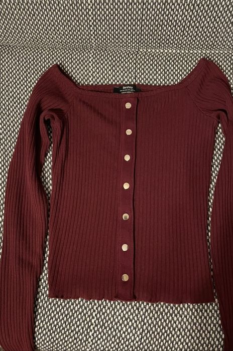 Bluza visinie Bershka