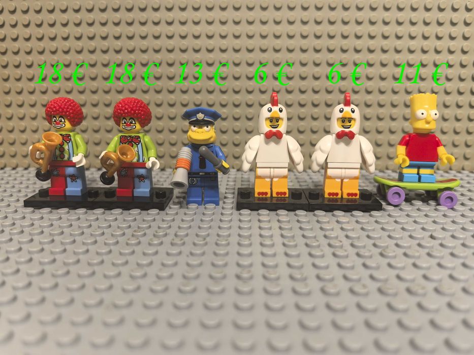LEGO минифигурки рицари пирати нинджаго космос колекционерски стар уорс уестърн фортнайт властелинът на пръстените други ЧАСТ 5