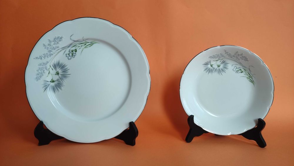 *Limoges France* чинии за супа и основно от фин порцелан