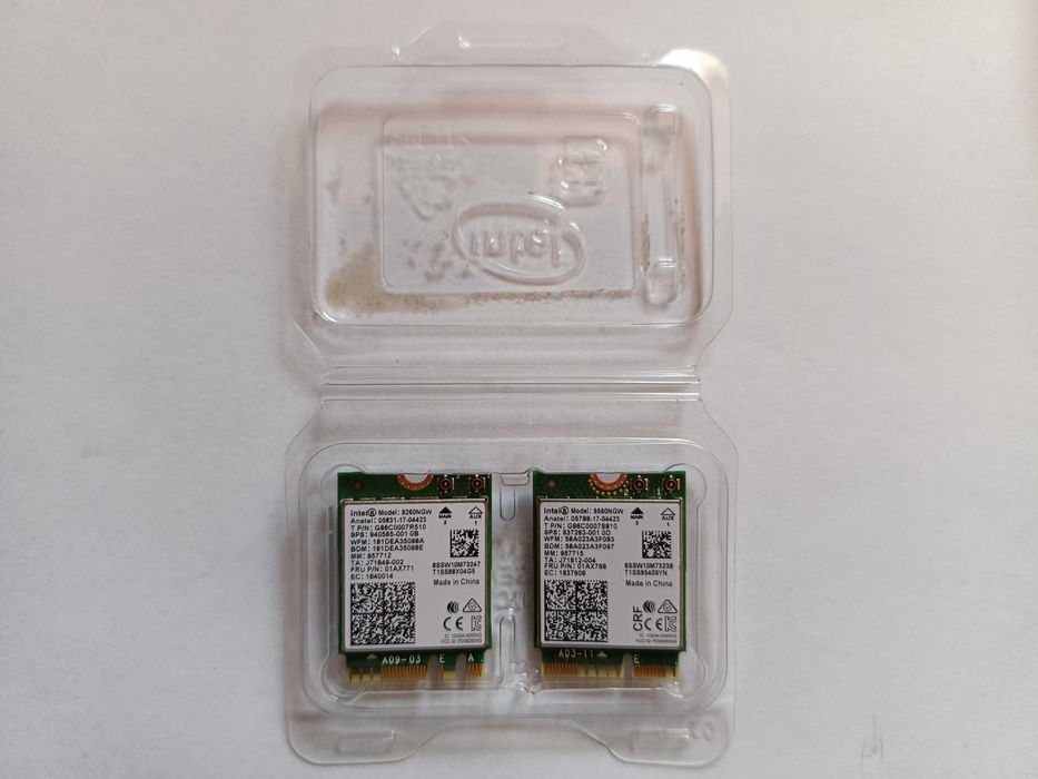 Placă wireless Wi-Fi 5 Intel AC9260 NGW M.2/NGFF, BT 5.0, 2 Gbps_NOU