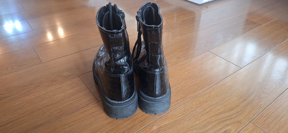 Bocanci dama negri de lac mărime 38