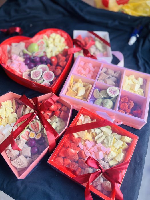 Сублимированный мороженое фрукты