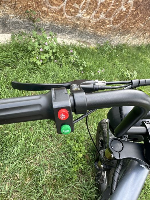 Bicicleta electrica unica in Romania