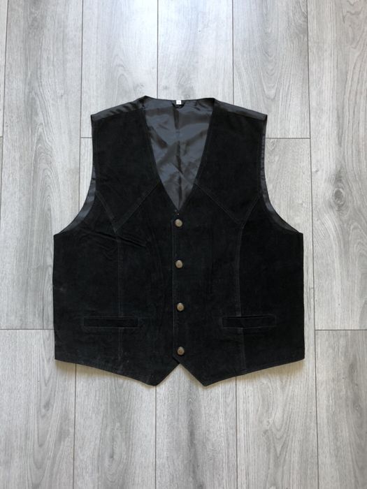 Vesta Piele Naturala Model Simplu Casual Barbati | Marime M (58)