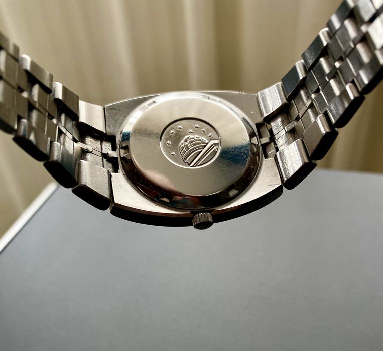 Ceas Omega Constellation Automatic C Line Bezel Aur Alb
