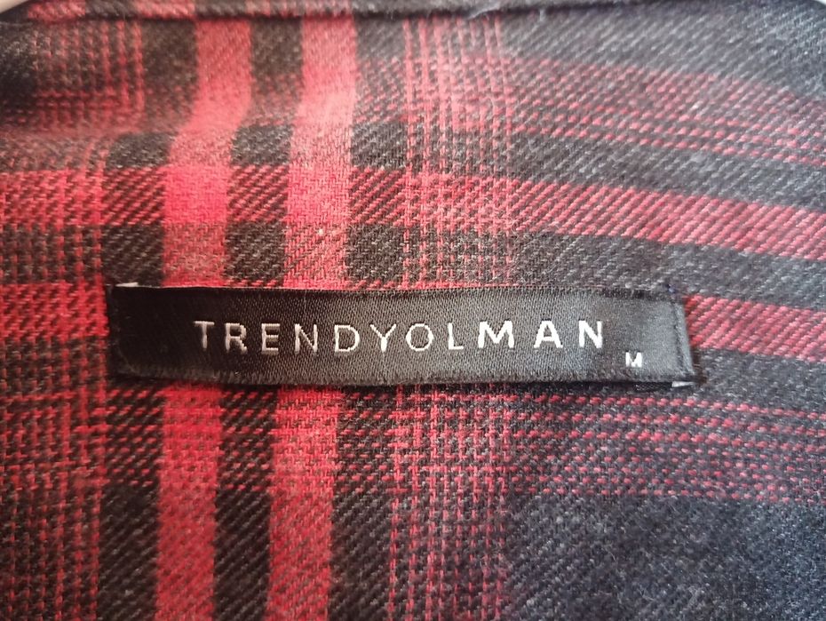 Cămașă TrendyolMan, mărimea 40=M, bumbac50%, poliester 50%