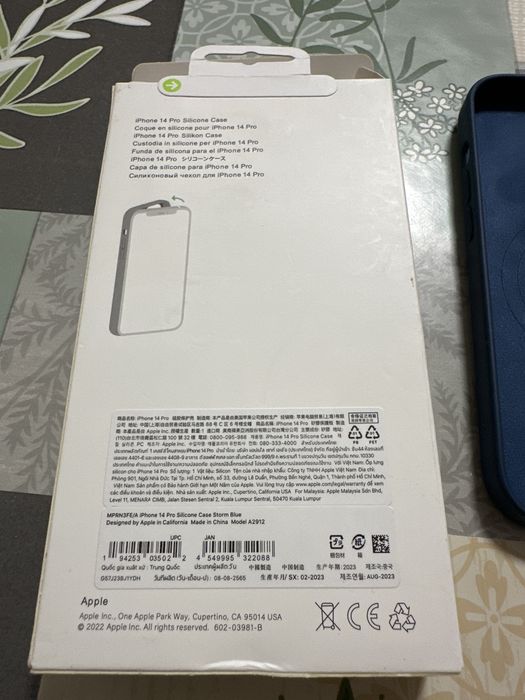 Husa originală silicon MagSafe iPhone 14 Pro