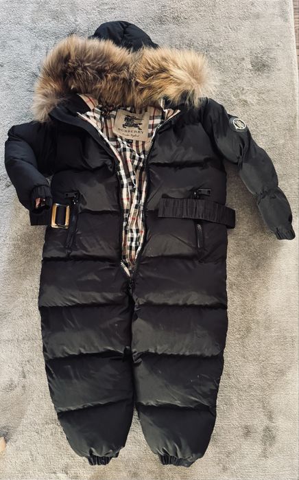 Детски зимен гащеризон Burberry 24 м.