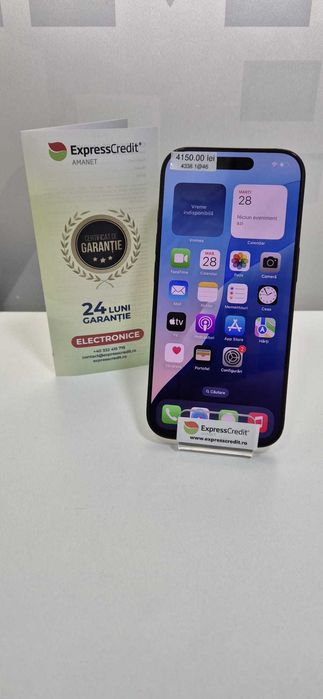 [AG46] iPhone 16 Pro  B.4338 Garantie 2 ani