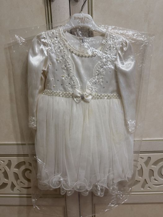 Белое платье для девочки
