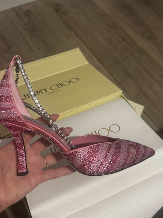 Jimmy choo pink crystal