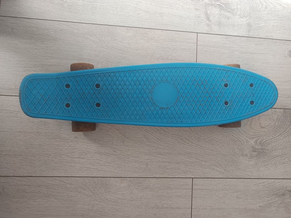 Mini skateboard plastic PLAY 500 Albastru Copii