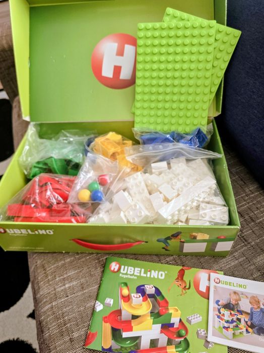 конструктор Hubelino (съвместим с Lego  Duplo) – 123 части