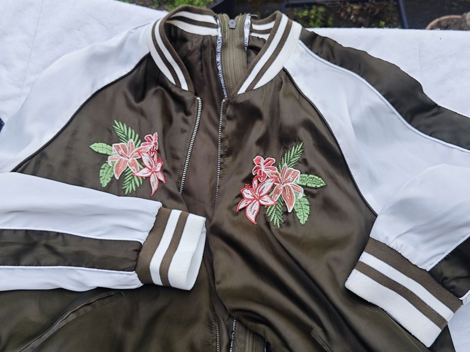 Geaca bomber Stradivarius Satin DAMA  Y2K M38