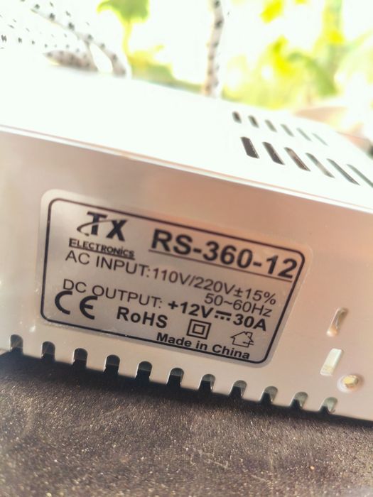 Blokpitaniya 30A 12v , Блок питания 30А 12в