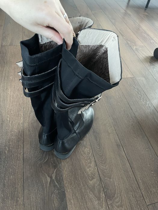 кожени ботуши – размер 38,5