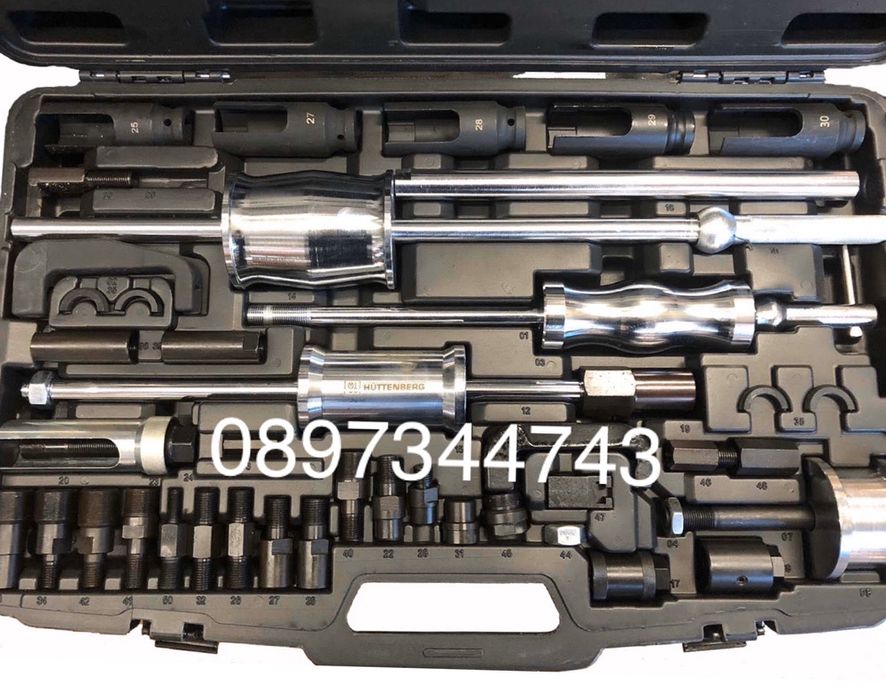 Обратен чук за вадене на  дюзи комплект 40 части.