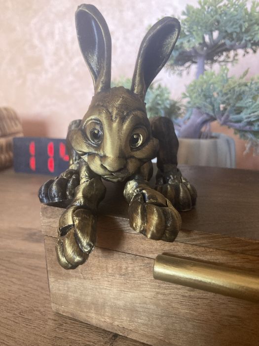 Великденски заек с подвижни стави