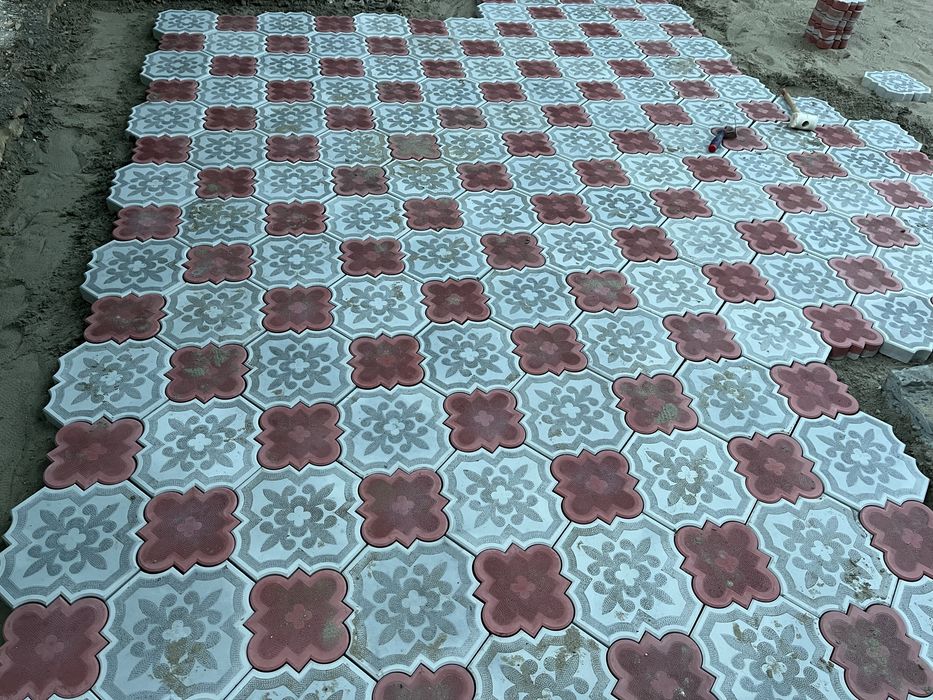 брусчатку клевер