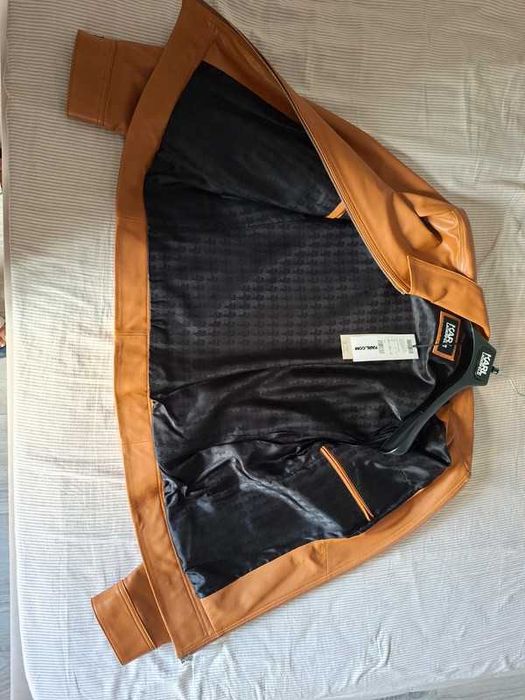 Jacheta de piele Karl Lagerfeld