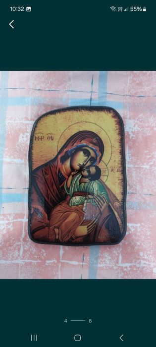 Icoane+veioza luminare,sfesnice