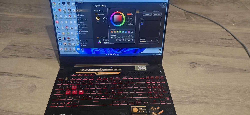 Laptop gaming ASUS TUF F15 FX507VV
