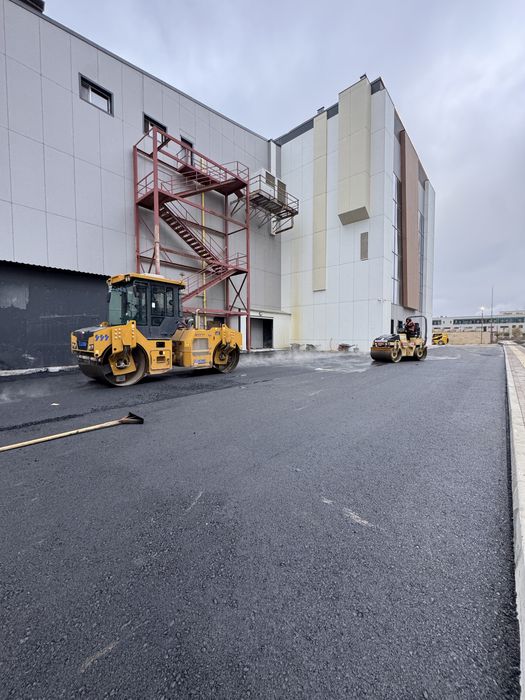 Асфальтирование Асфальт Укладка асфальта