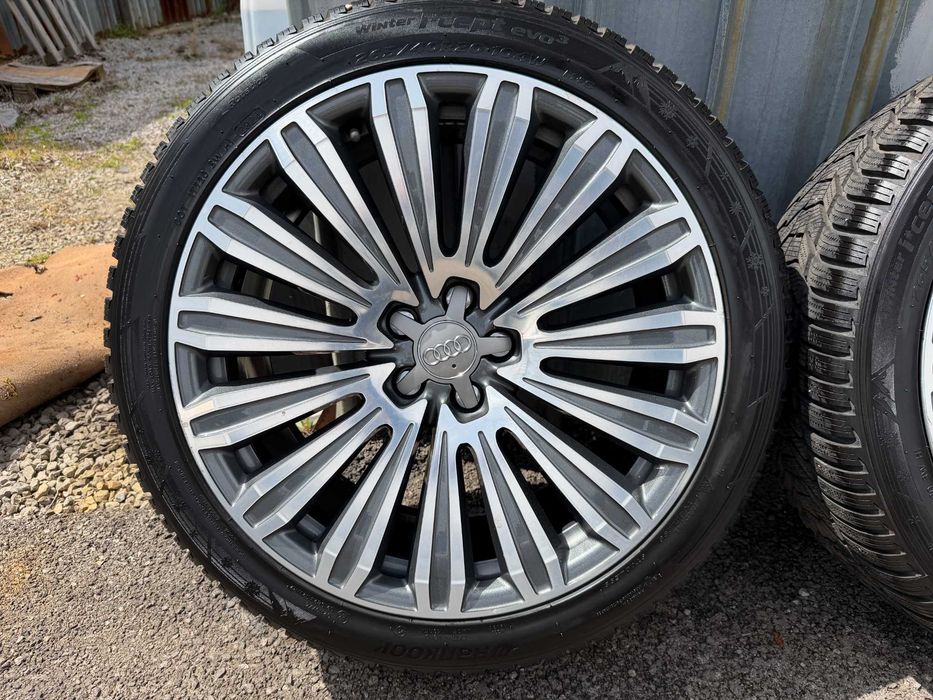 Оригинални джанти с гуми Audi 20 цола Е9JX20H20 ET37 Audi A8 D4 Ауди А8 Д4