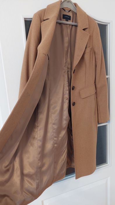 Палто размер S, 65% вълна