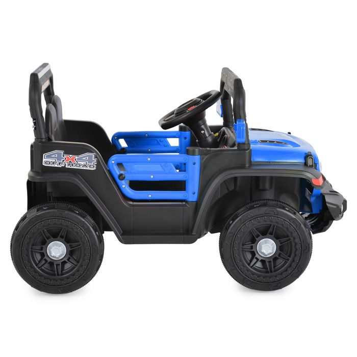 ТОП ЦЕНА!НОВО!Акумулаторен джип Tango BLUE с 12 V батерия,USB,Функция люлеене