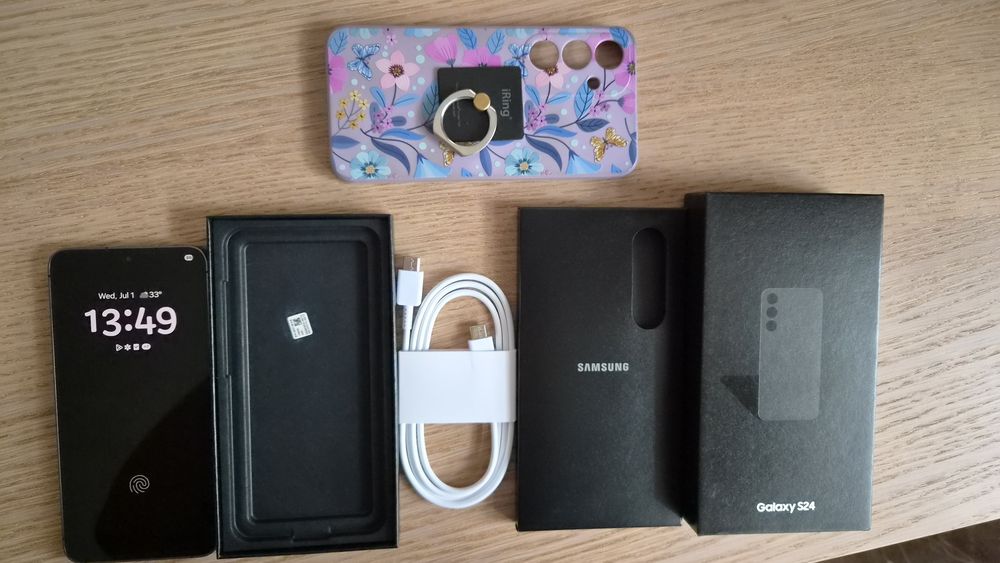 Samsung S24 5G Dual Sim Onyx Black 128 GB