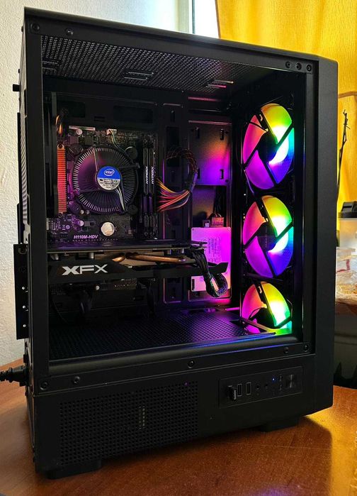 OFERTA! PC Calculator Gaming I5 6500 16 GB Ram DDR4 Placa Video RX 8GB