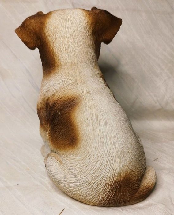 Figurină decorativă câine realistic Colecția Leonardo, rășină acrilică