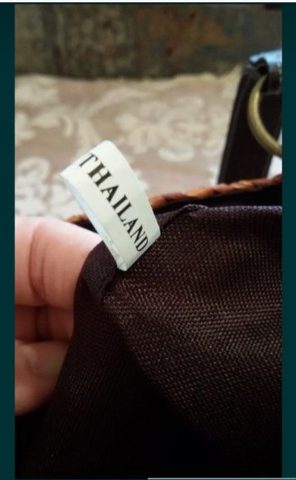 Сумка из соломки