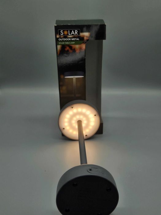Соларна метална лампа за външно осветление LED с три режима на светене