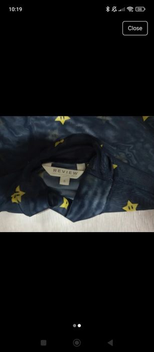 Bluza cu mânecă lungă review negru transparent cu steluțe 2+1 gratis