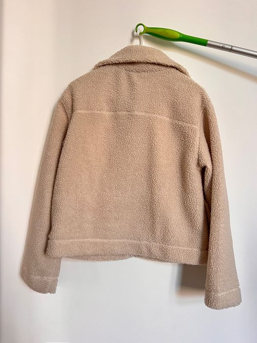 Geacă fleece teddy crem / bej