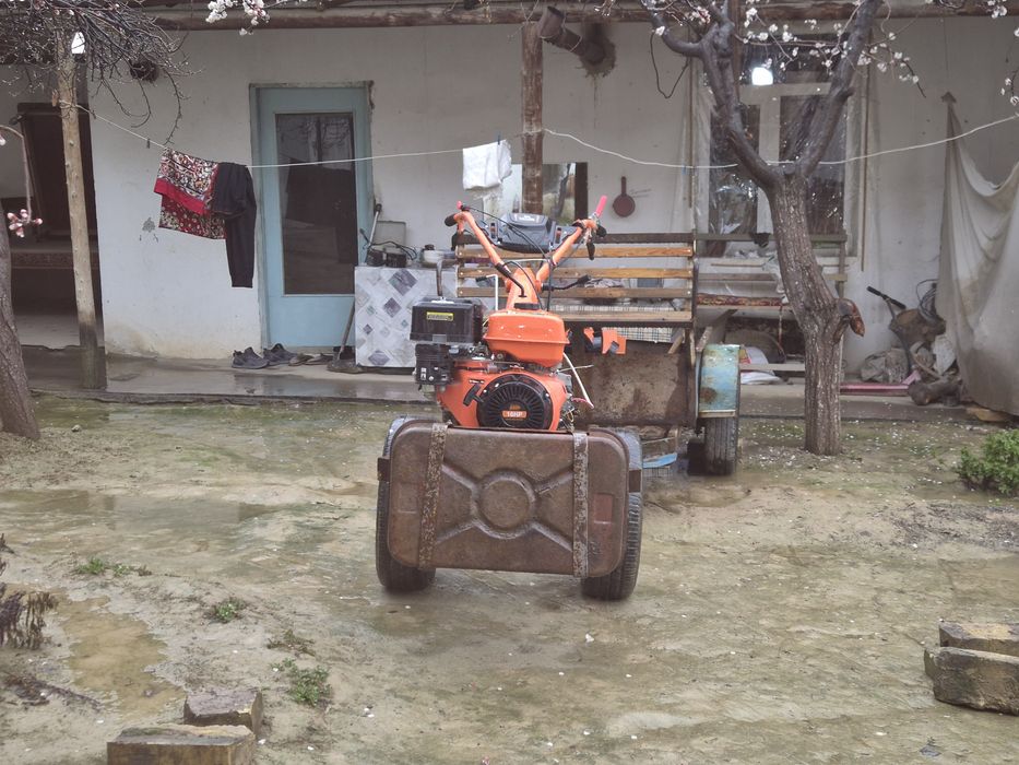 Мотоблок прицепом