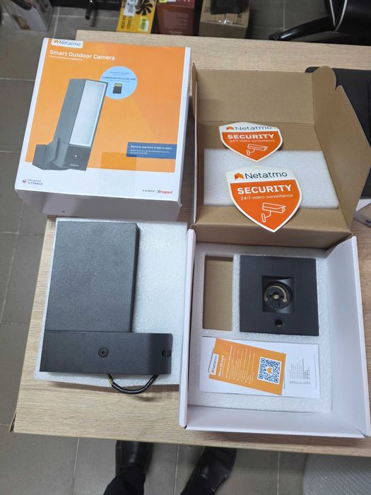 Camera de supraveghere inteligenta, de exterior, Wi-Fi, Netatmo NOC-PRO