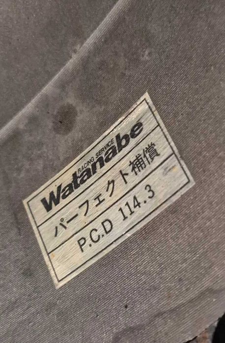 Комплект колес Watanabe + Hakkapeliitta 7