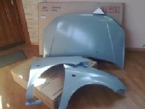 Бампера крылья капот фары