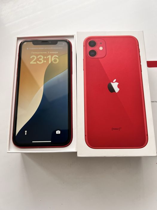 Iphone 11, 64 gb product red